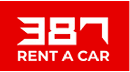 387 Rent A Car logo
