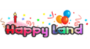Happyland Party Store logo
